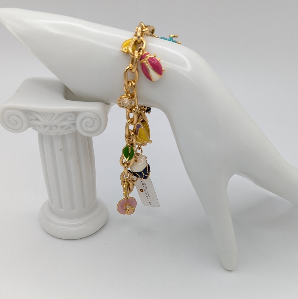 Lauren G Adams Eau Charm Bracelet NEW - Picture 3 of 8